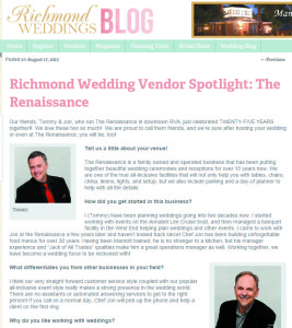 Richmond Weddings Magazine Blog