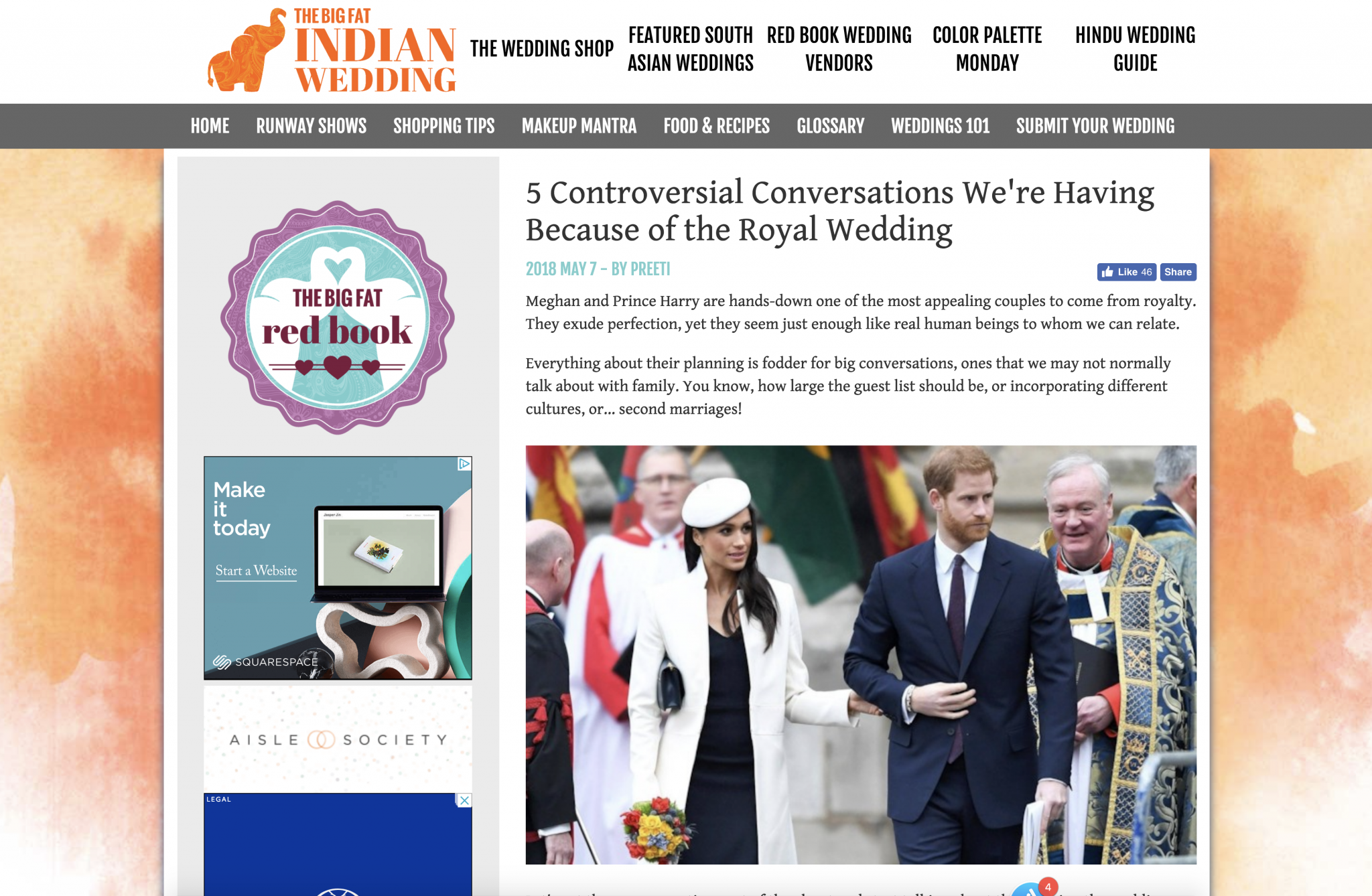 In the Press: The Big Fat Indian Wedding, SHEfinds, and AllSeated